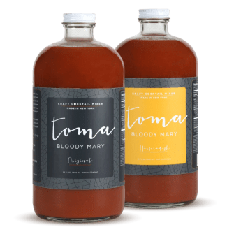 Toma Bloody Mary Original/Horseradish (32oz) 2-PACK Variety